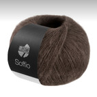 lana-grossa-soffio-lanka-superfine-merino-villa-kashmir-puuvilla-kutittamaton-kevyt-porrolanka-mohairlanka-huivilanka-42-ruskea