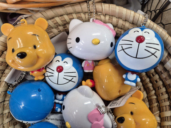 Mittanauha Nalle Puh, Hello Kitty, Doraemon 150 cm