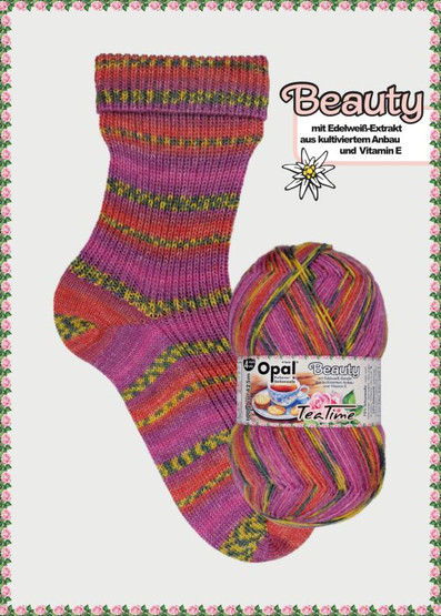 Opal Beauty Balance TeaTime 4-ply