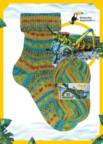 opal-regenwald-21-lanka-sukkalanka-sademetsien-suojelu-kirjava-monivarinen-neulelanka-6-saikeinen-11615-navigator-keltainen-vihrea-turkoosi