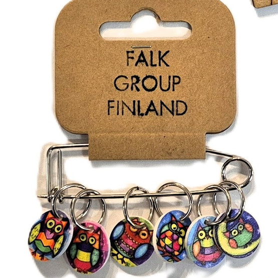 Falk silmukkamerkit, erilaisia lajitelmia