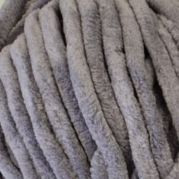 pro-lana-chenille-samettilanka-amigurumi-lanka-virkkauslanka-neulelanka-matolanka-92-harmaa