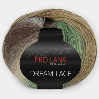 pro-lana-dream-lace-lanka-liukuvarjatty-huivilanka-sukkalanka-neulelanka-184-vihrea-ruskea-harmaa