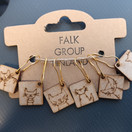 Falk silmukkamerkit, erilaisia lajitelmia