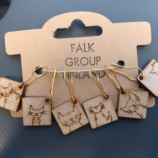 Falk silmukkamerkit, erilaisia lajitelmia