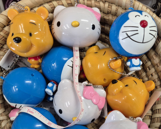 Mittanauha Nalle Puh, Hello Kitty, Doraemon 150 cm