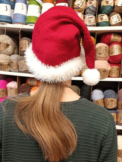 Tonttulakki 2 -langat ja ohje