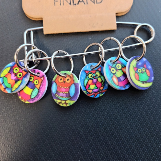 Falk silmukkamerkit, erilaisia lajitelmia