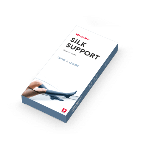 SILK SUPPORT VENOSAN, polvipituinen