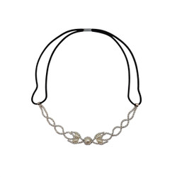 Strassi helmi hiuskoru tai joustava hiuspanta