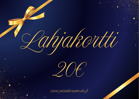 Lahjakortti 20€