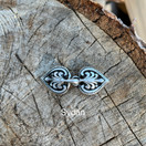 Koristeellinen metallihakanen