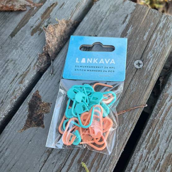 Lankava silmukkamerkki (24 kpl)
