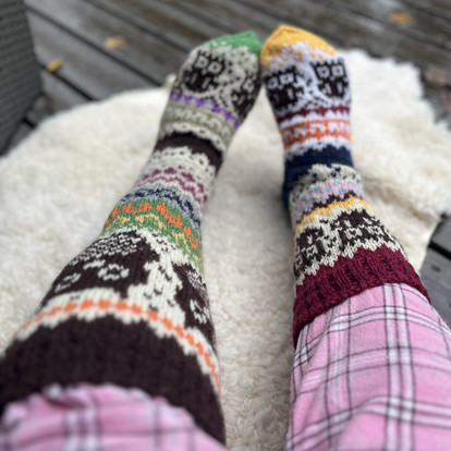 Päivillan Pöllö -sukat