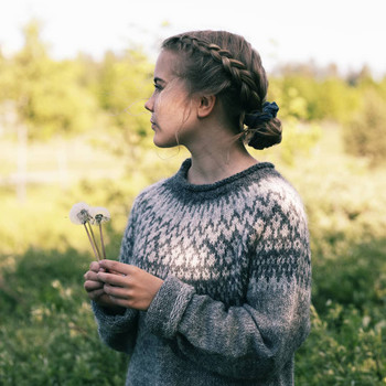 Päivilla Handmade villapaita islantilainen villapaita