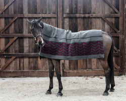 Kentucky Heavy Fleece rug square fishbone viltti, 210x200cm