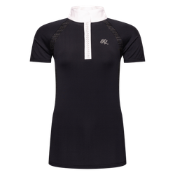 Kingsland Cedrika naisten lyhythihainen kisapaita, valkoinen ja tummansininen