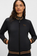 BOSS Equestrian Ava functional cardigan, musta