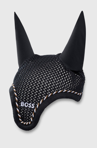 BOSS Equestrian Signature korvahuppu, musta
