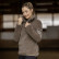 Covalliero Teddy Fleece Sweater, taupe