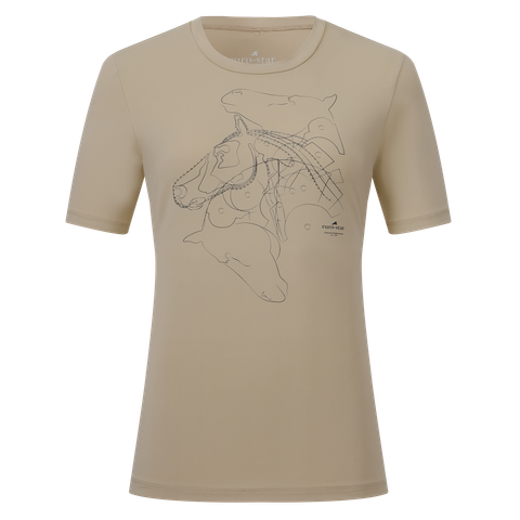 Euro-Star Amelie T-paita, beige