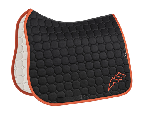 Equiline Estalf Octagon koulusatulahuopa, musta/oranssi