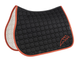 Equiline Estalf Octagon satulahuopa, este- ja koulumallit, musta/oranssi