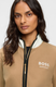 BOSS Equestrian Fedora 1/2-zip pusero, camel