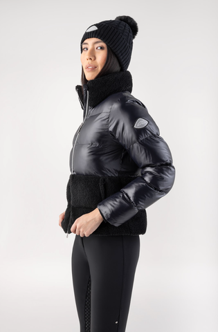 Equiline Geddy-toppatakki, musta