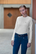 Kingsland Kayce Ladies H Shape Denim ratsastushousut kokogripeillä, sininen