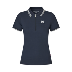 Kingsland Naira Ladies Pique Polo Shirt, navy