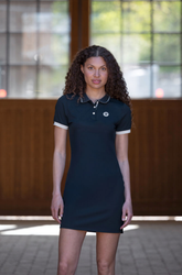 Kingsland Laura tekninen mekko, navy