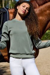 Kingsland Lilian Ladies Sweatshirt, green agave