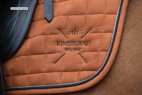 Kingsland Mona satulahuopa, este- ja koulumallit, konjakinruskea
