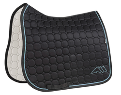 Equiline Grosteg Octagon satulahuopa, este/yleis, musta/turkoosi