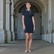 Kingsland Naira Ladies Pique Polo Dress, navy