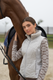 Kingsland Annabella pooloneule, beige/valkoinen