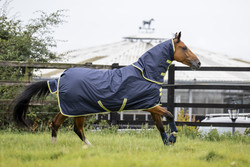 Bucas Oasis Turnout 200g ulkoloimi irroitettavalla kaulakappaleella, grey/lime