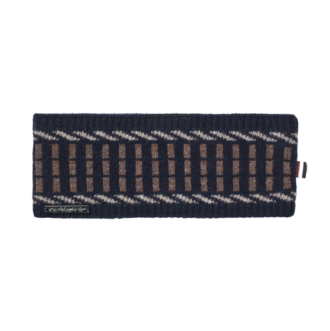 Kingsland Arno Woolmix panta fleecevuorella, navy/ruskea