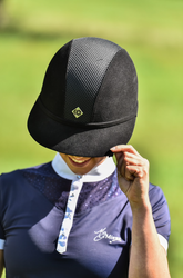 Charles Owen SP8 Plus-ratsastuskypärä, navy, koko 57