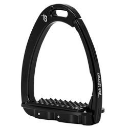 Tech Stirrups Venice Dressage Sloped kouluturvajalustimet, musta/musta