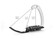 Tech Stirrups Venice Sloped Evo turvajalustimet, black/titanium