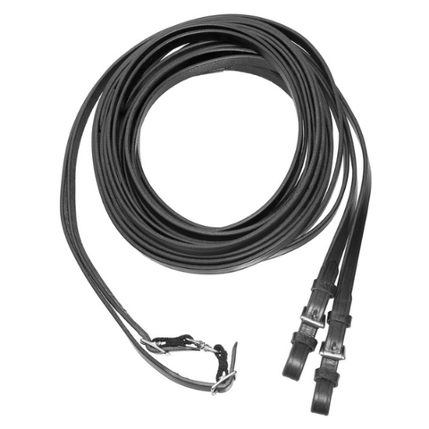 Wahlsten Premium Ohjasajo-ohjat, musta