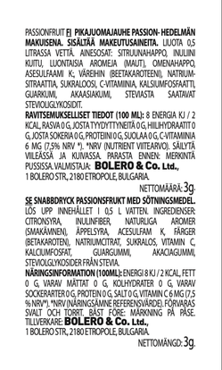 Passionhedelmä / Passionfruit 