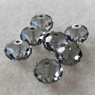 Swarovski briolette 8mm black diamond
