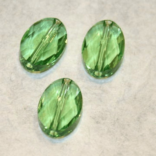 Swarovski ovaali kristalli peridot