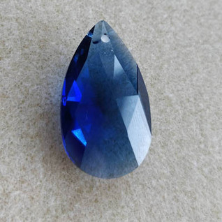 Swarovski pisarariipus koboltti 28x16mm