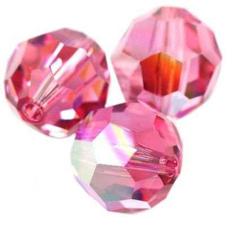 Swarovski 4mm pyöreä ruusu