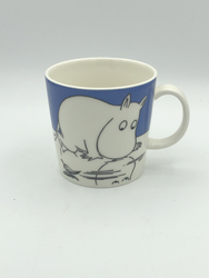 Moomin mug Moomintroll on ice (1999-2012) no label