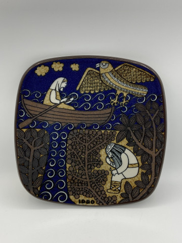 Kalevala annual plate 1980